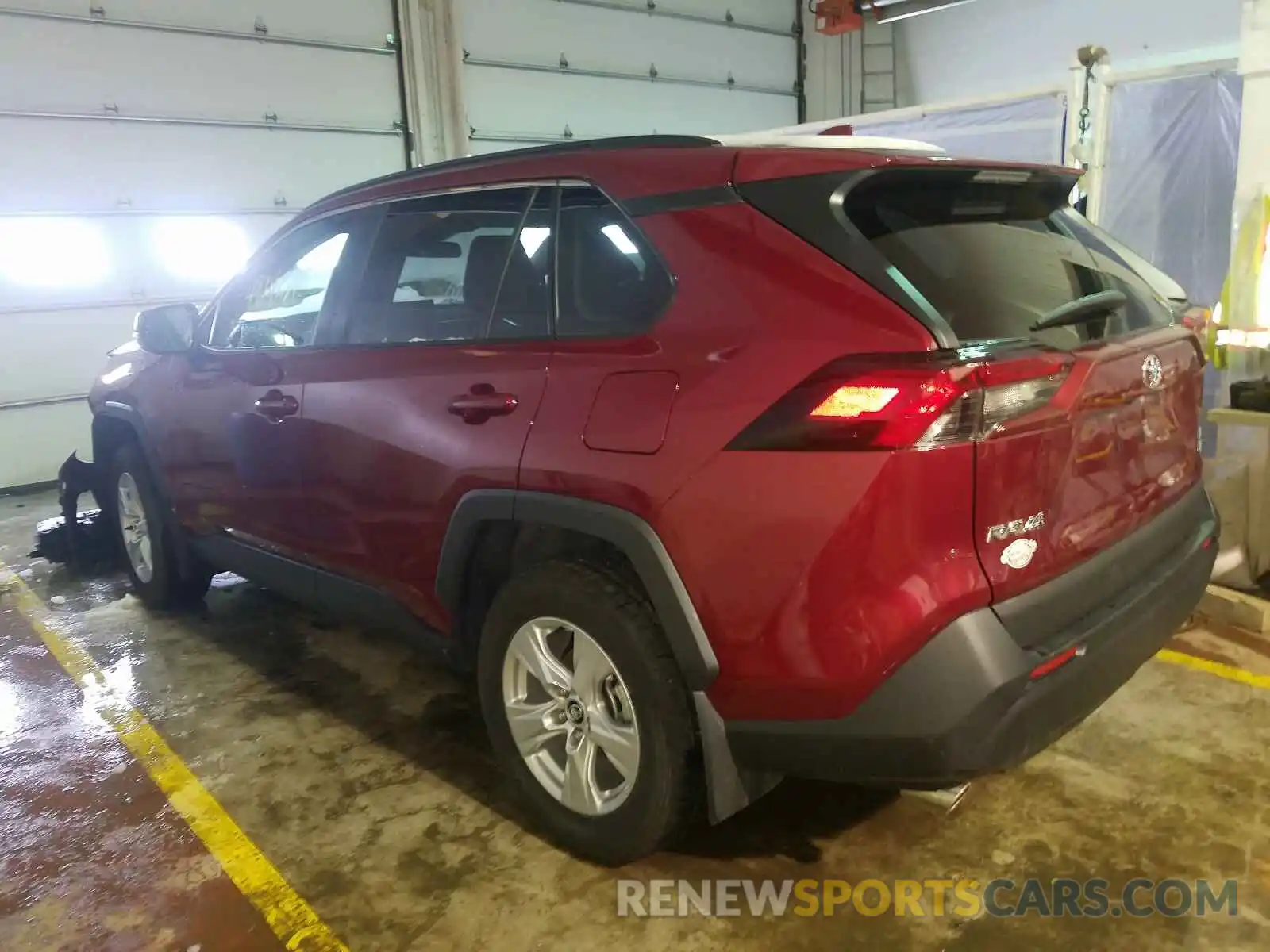 3 Фотография поврежденного автомобиля 2T3B1RFV1KW059263 TOYOTA RAV4 2019