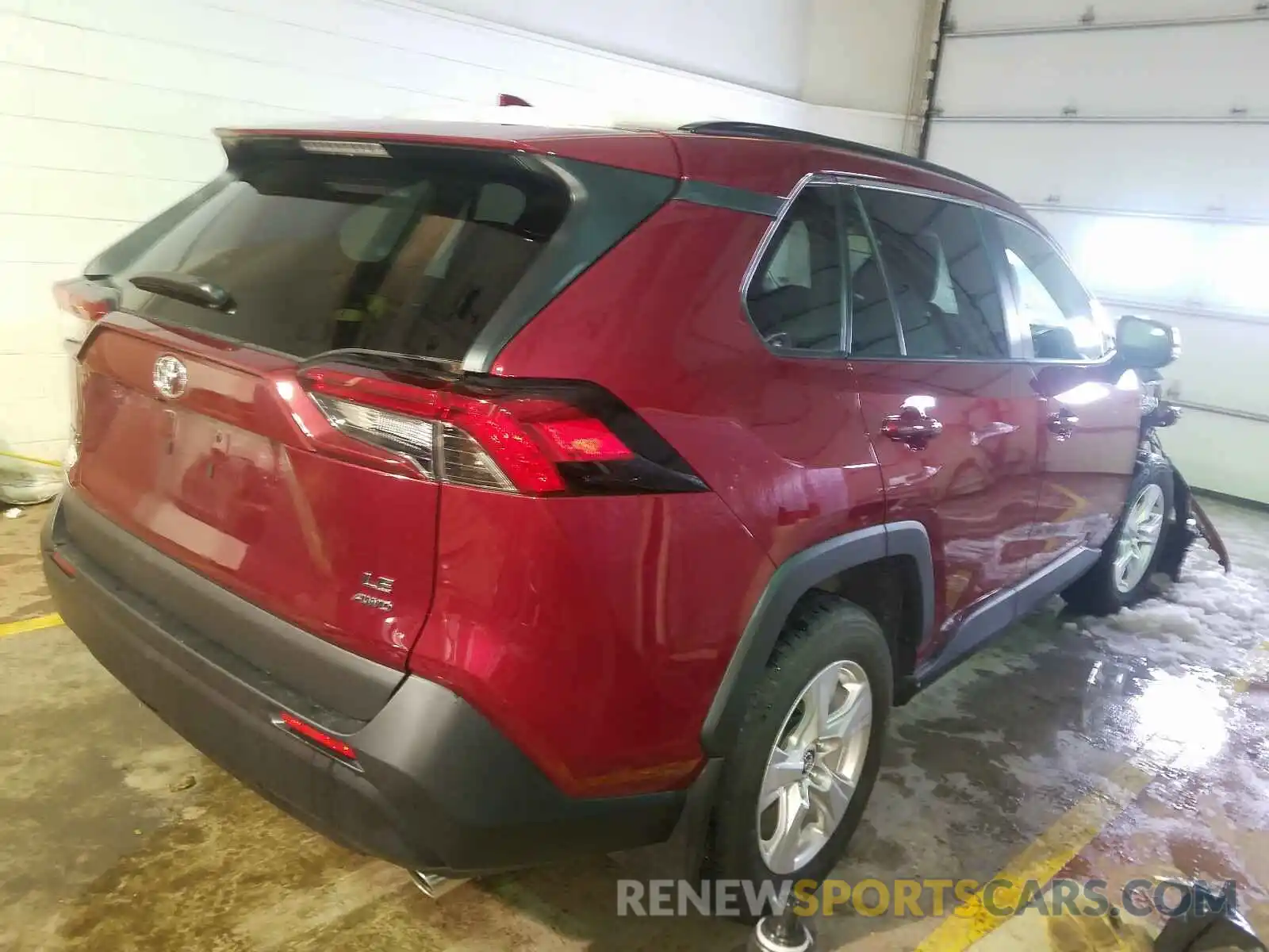 4 Photograph of a damaged car 2T3B1RFV1KW059263 TOYOTA RAV4 2019