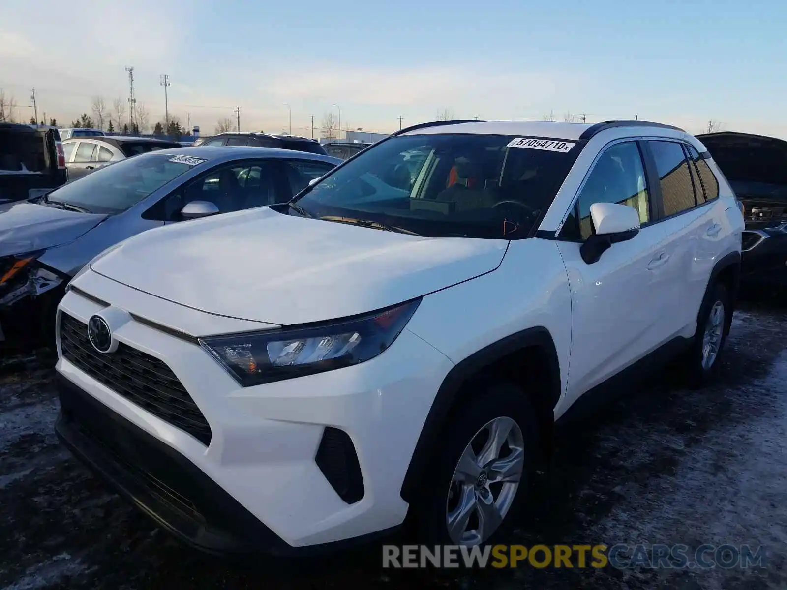 2 Photograph of a damaged car 2T3B1RFV1KW061711 TOYOTA RAV4 2019