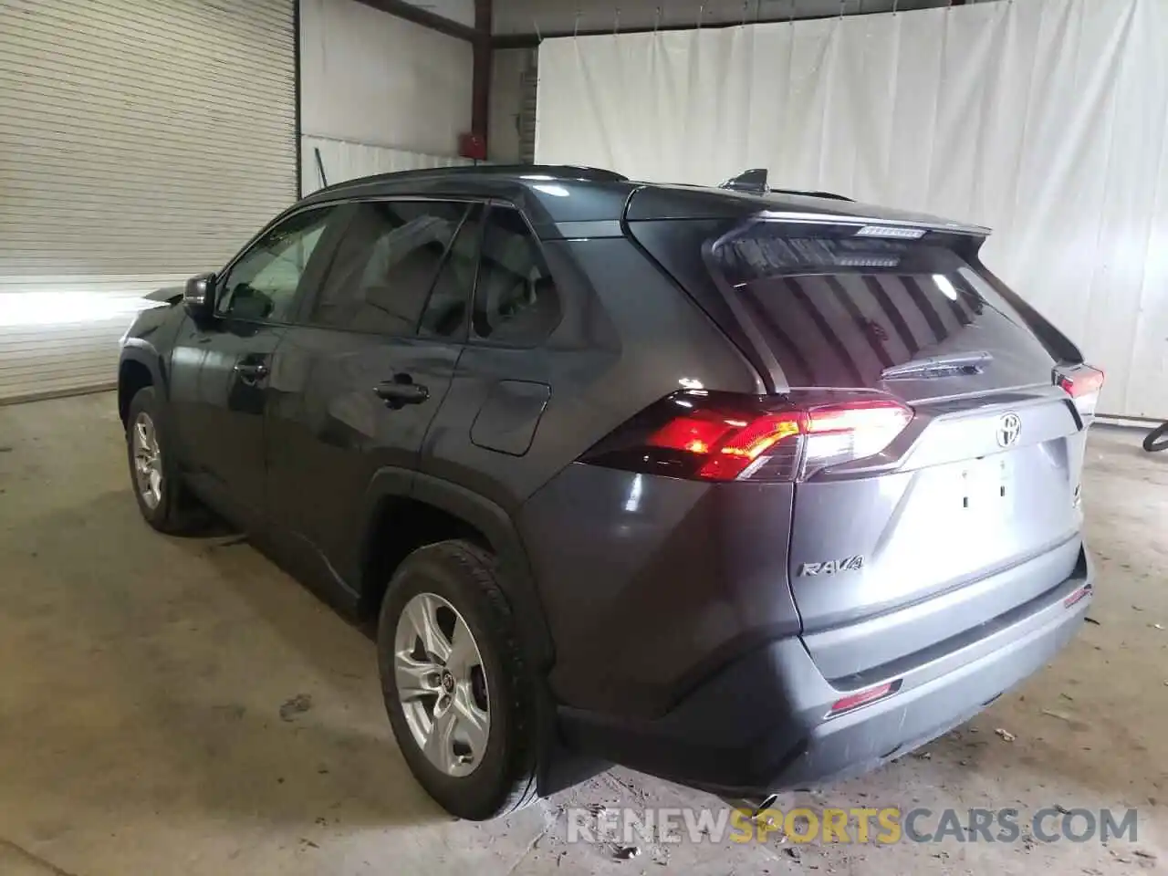 3 Photograph of a damaged car 2T3B1RFV2KC038455 TOYOTA RAV4 2019