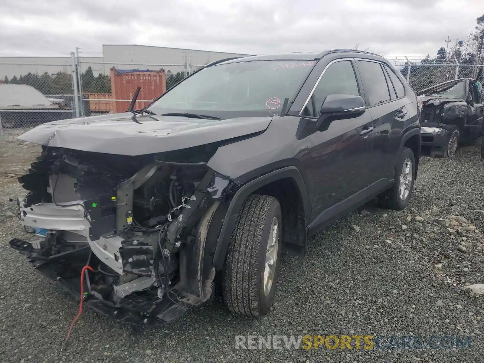 2 Photograph of a damaged car 2T3B1RFV2KW045761 TOYOTA RAV4 2019