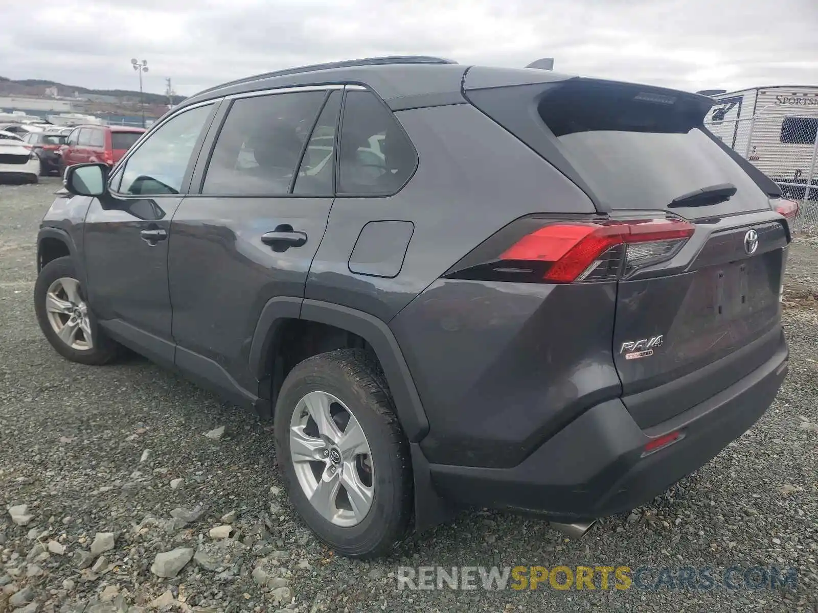 3 Фотография поврежденного автомобиля 2T3B1RFV2KW045761 TOYOTA RAV4 2019