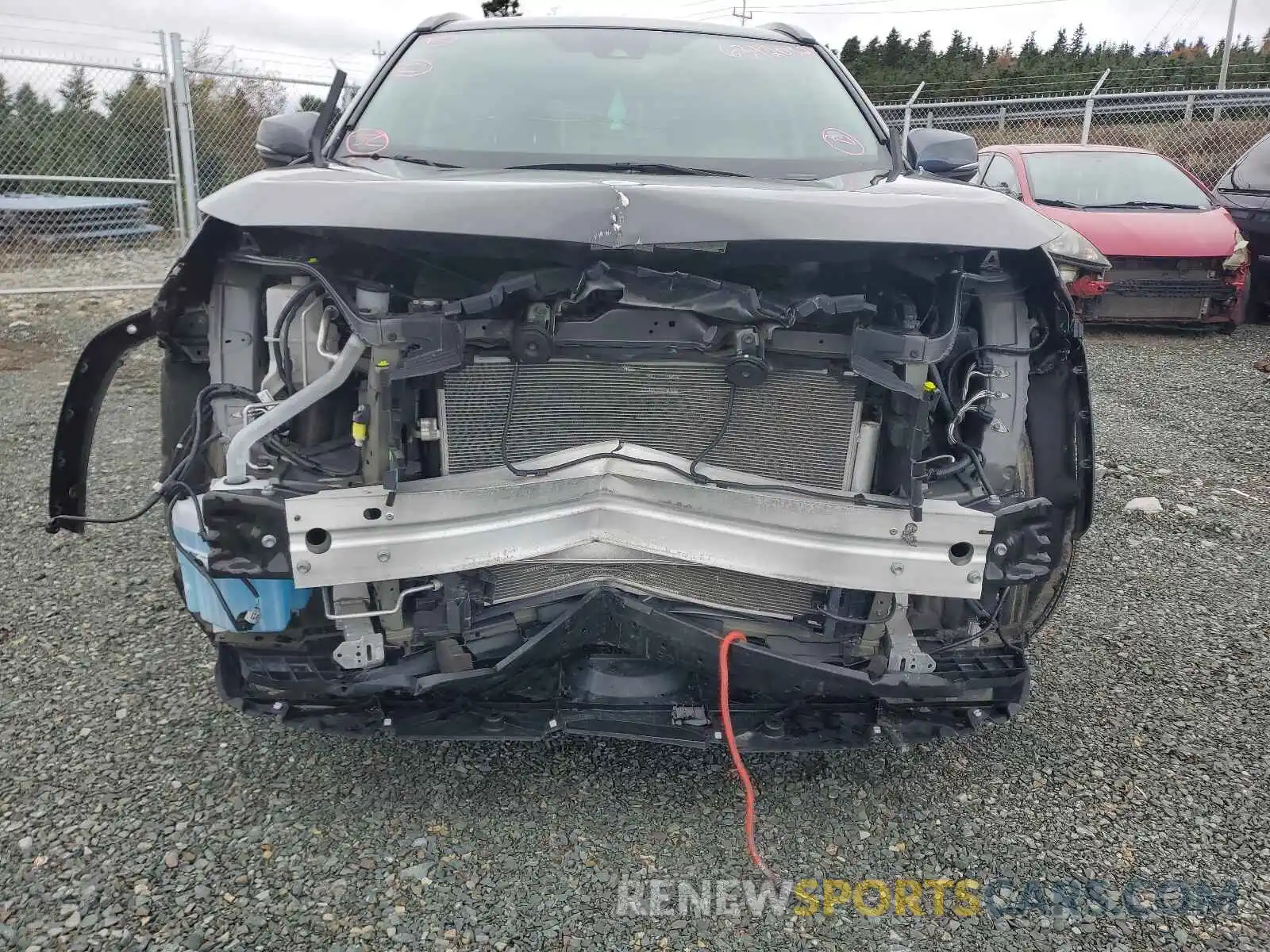 9 Photograph of a damaged car 2T3B1RFV2KW045761 TOYOTA RAV4 2019