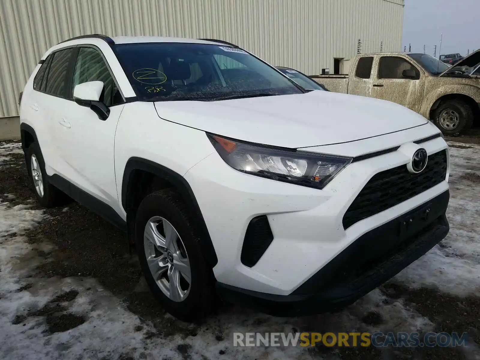 1 Фотография поврежденного автомобиля 2T3B1RFV4KC021382 TOYOTA RAV4 2019