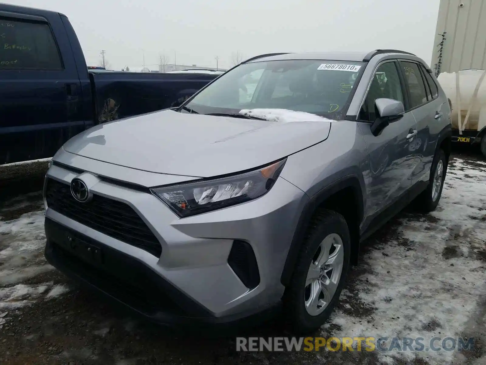 2 Фотография поврежденного автомобиля 2T3B1RFV5KC001495 TOYOTA RAV4 2019