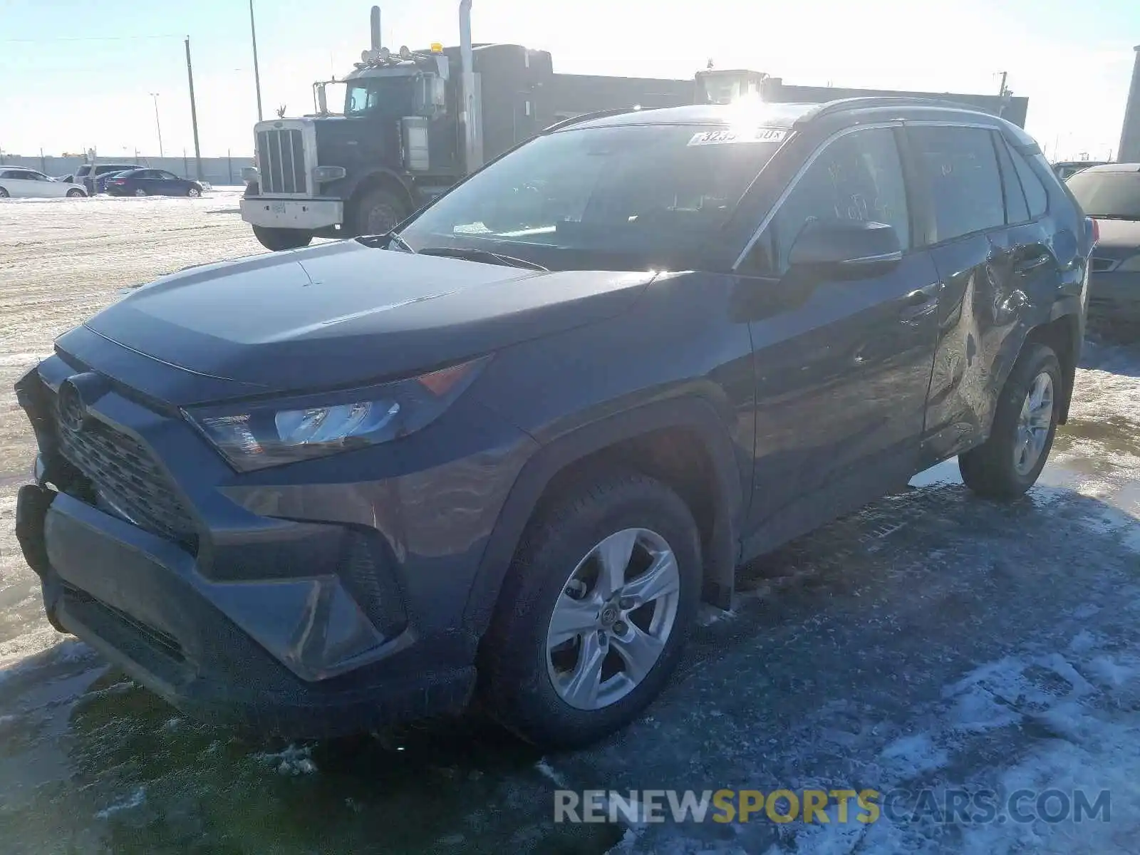 2 Photograph of a damaged car 2T3B1RFV5KW078446 TOYOTA RAV4 2019