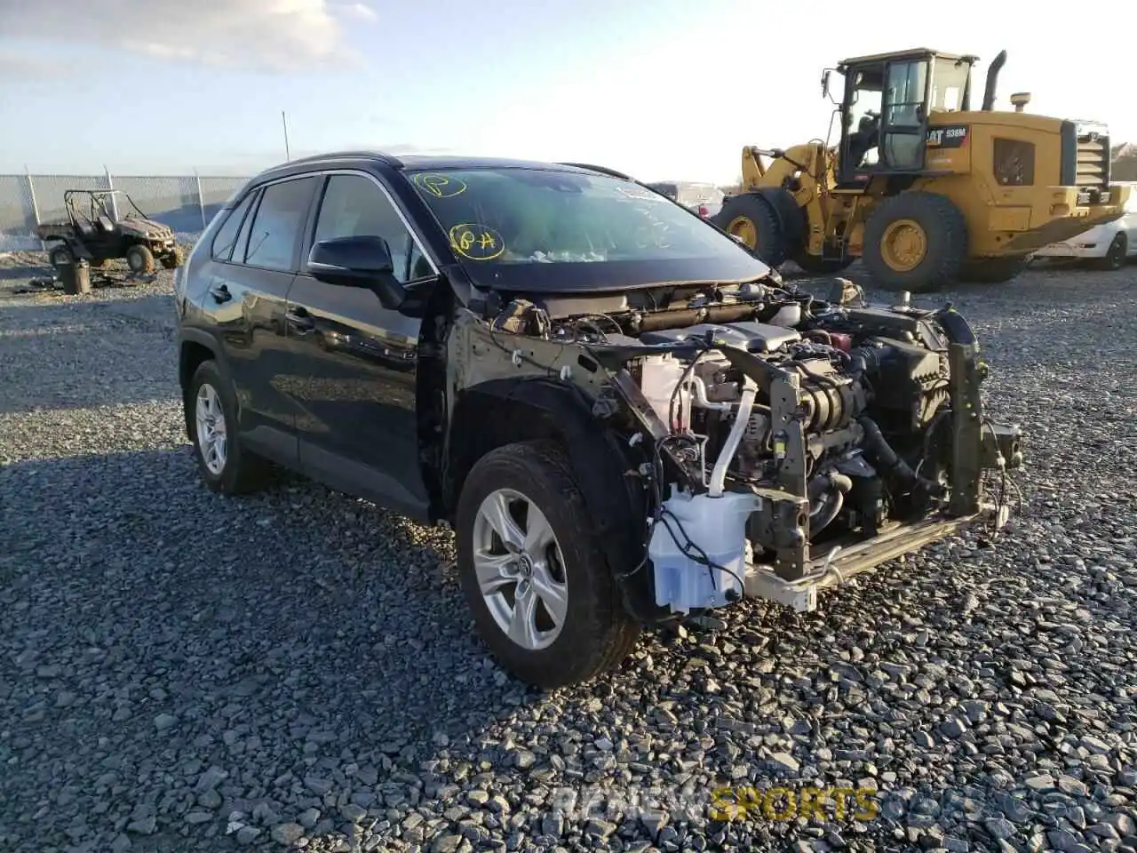 1 Фотография поврежденного автомобиля 2T3B1RFV6KC027281 TOYOTA RAV4 2019