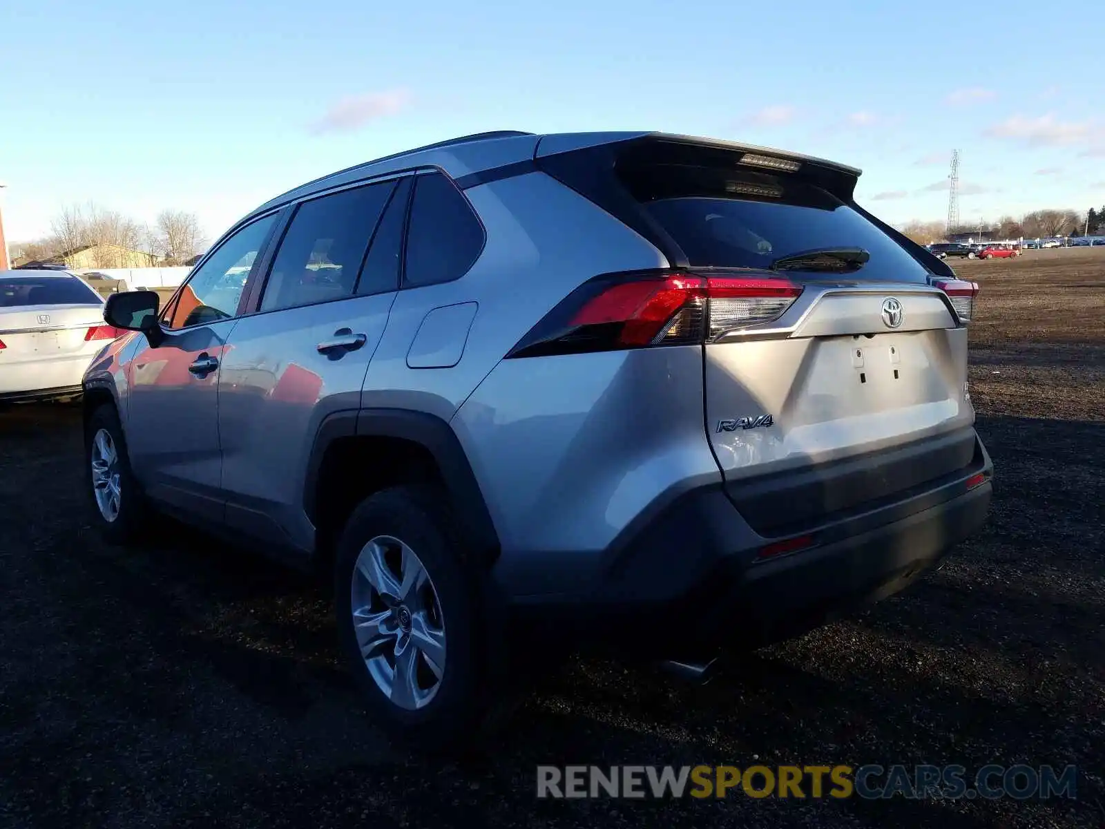 3 Photograph of a damaged car 2T3B1RFV6KC051936 TOYOTA RAV4 2019