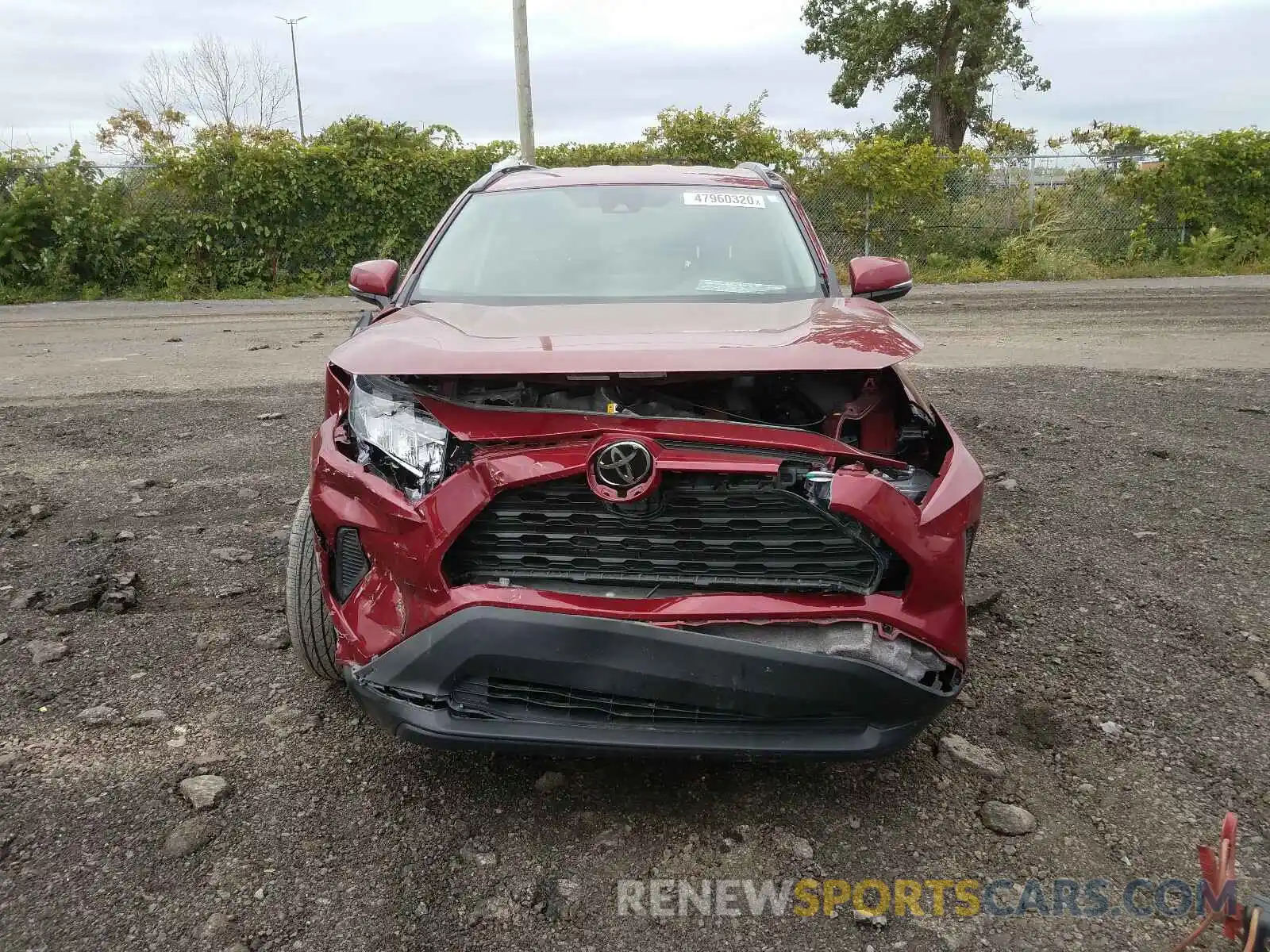 9 Photograph of a damaged car 2T3B1RFV6KW009829 TOYOTA RAV4 2019