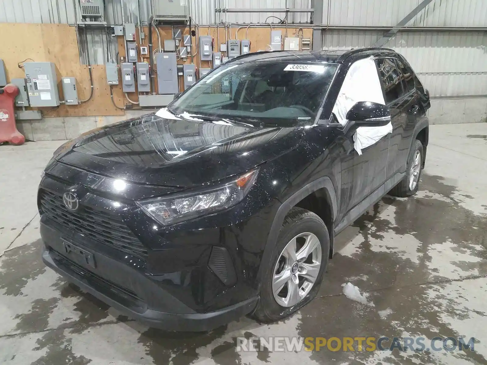 2 Фотография поврежденного автомобиля 2T3B1RFV6KW036061 TOYOTA RAV4 2019