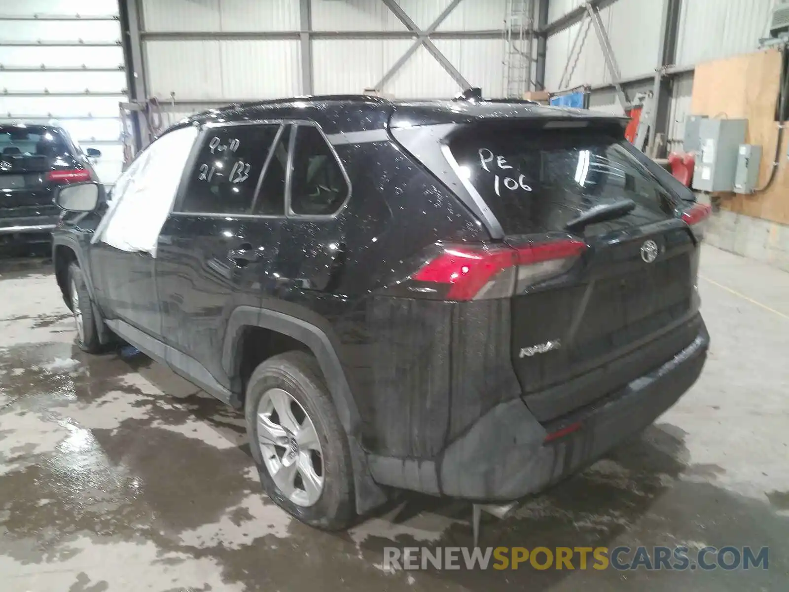 3 Photograph of a damaged car 2T3B1RFV6KW036061 TOYOTA RAV4 2019