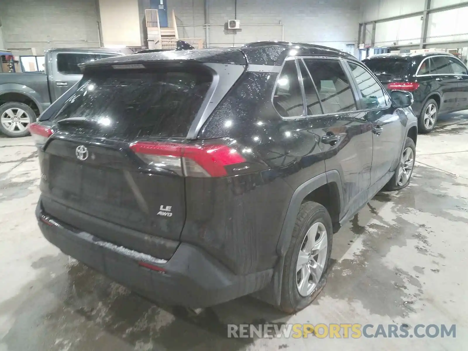 4 Photograph of a damaged car 2T3B1RFV6KW036061 TOYOTA RAV4 2019