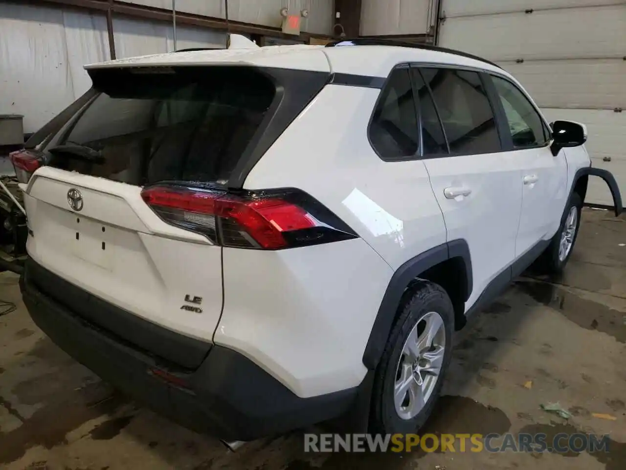 4 Photograph of a damaged car 2T3B1RFV7KC037950 TOYOTA RAV4 2019