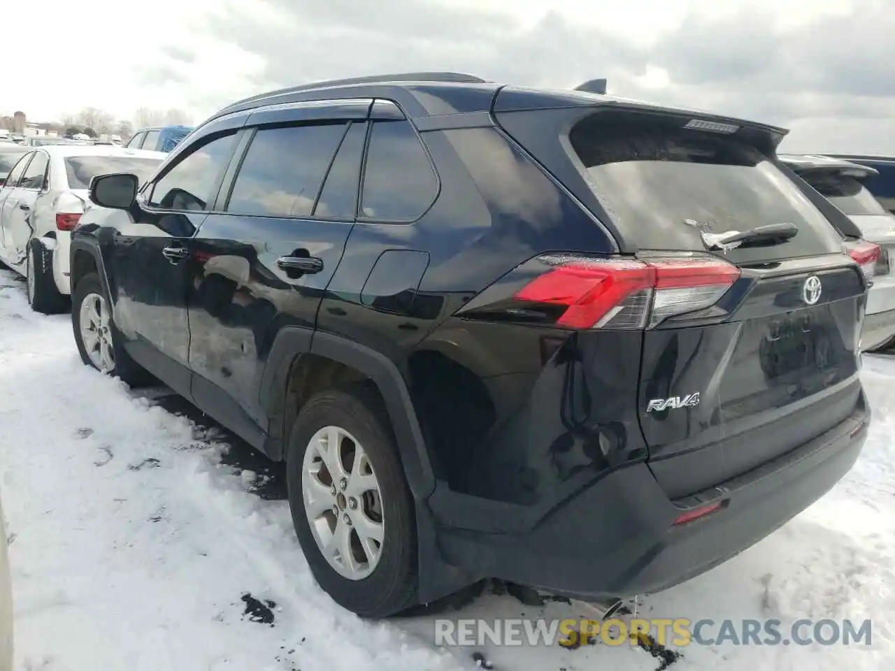 3 Photograph of a damaged car 2T3B1RFV7KW019785 TOYOTA RAV4 2019