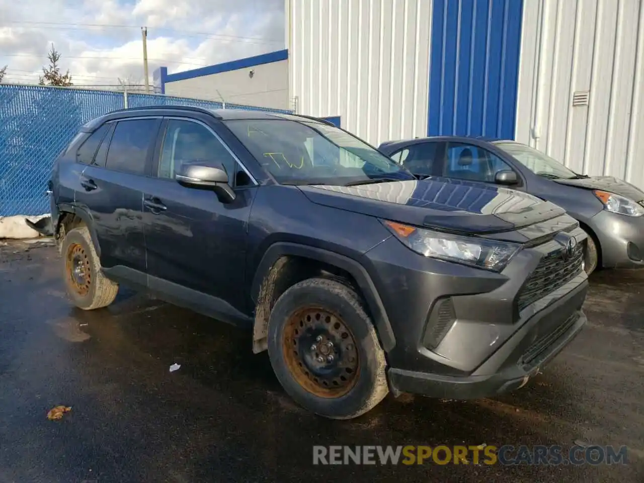 1 Photograph of a damaged car 2T3B1RFV7KW029992 TOYOTA RAV4 2019