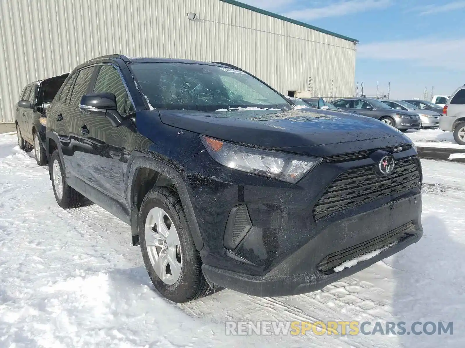 1 Photograph of a damaged car 2T3B1RFV7KW065455 TOYOTA RAV4 2019