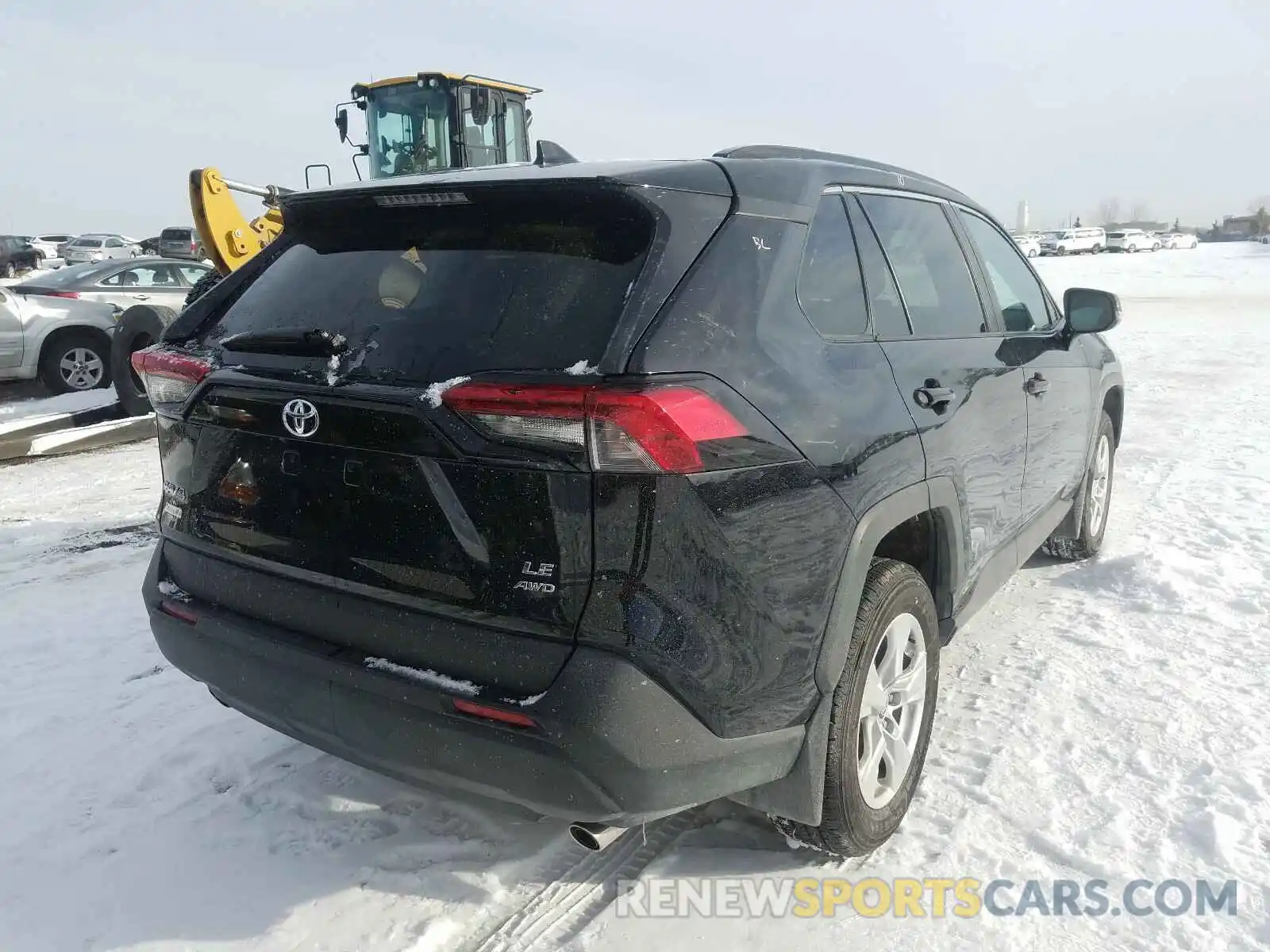 4 Photograph of a damaged car 2T3B1RFV7KW065455 TOYOTA RAV4 2019