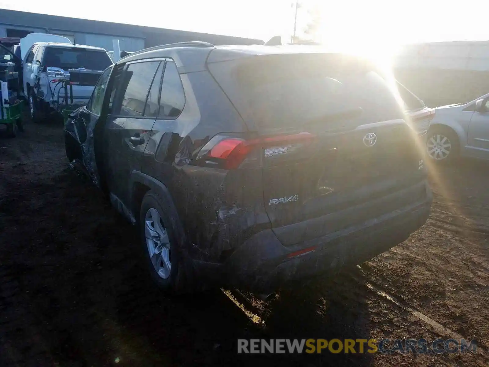 3 Photograph of a damaged car 2T3B1RFV8KC008859 TOYOTA RAV4 2019