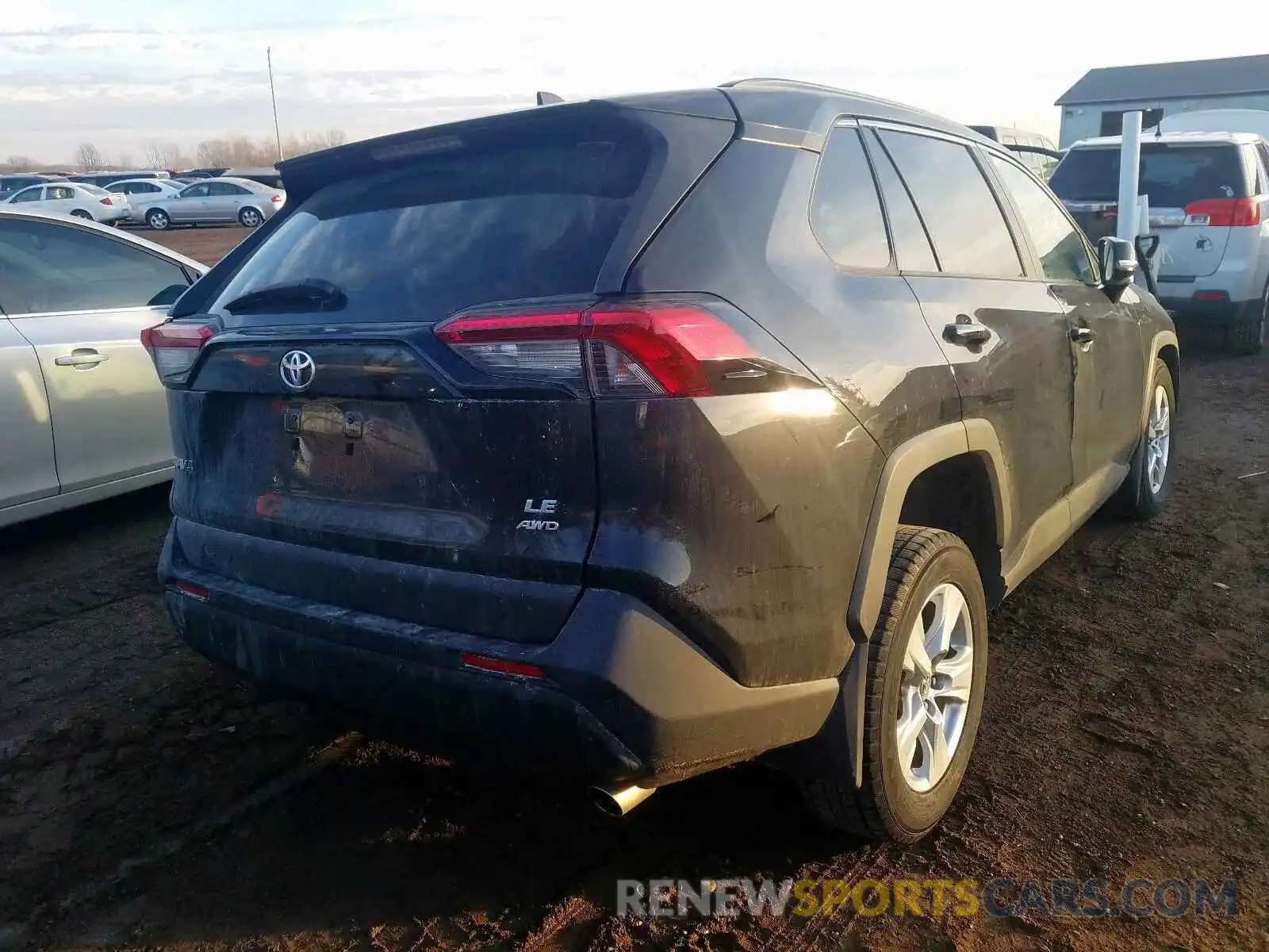 4 Photograph of a damaged car 2T3B1RFV8KC008859 TOYOTA RAV4 2019