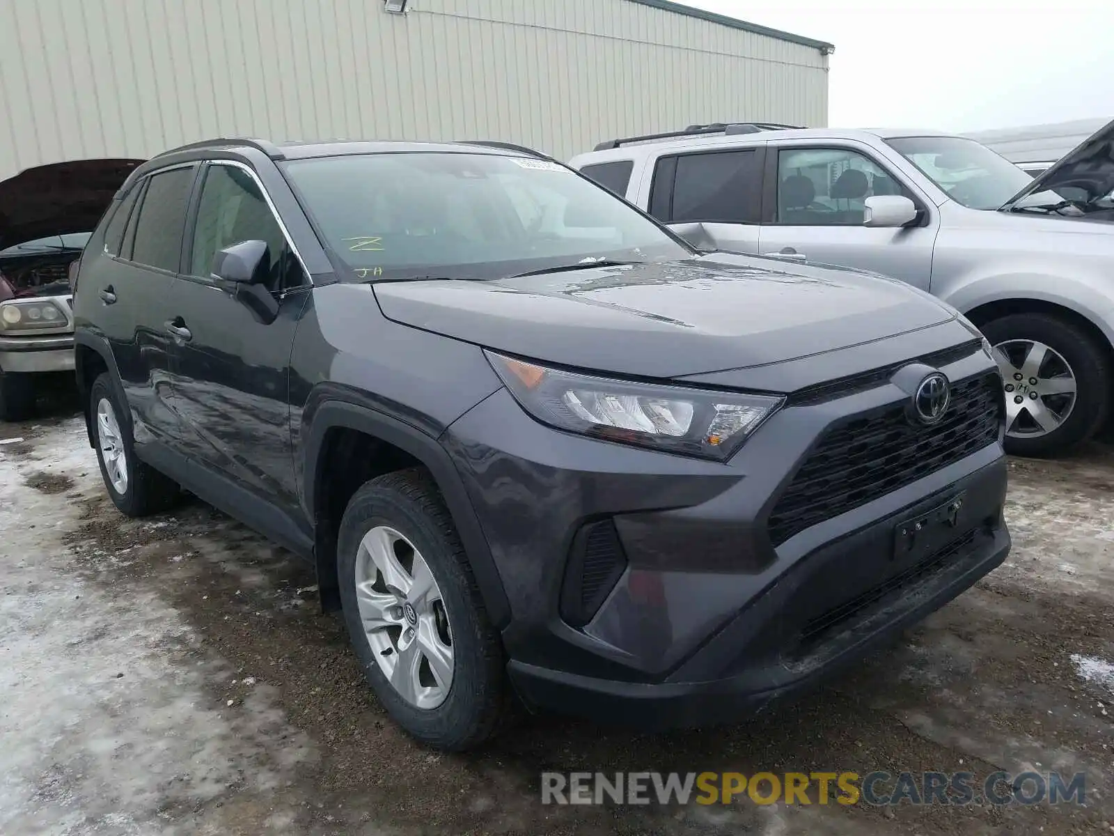 1 Photograph of a damaged car 2T3B1RFV8KW034294 TOYOTA RAV4 2019