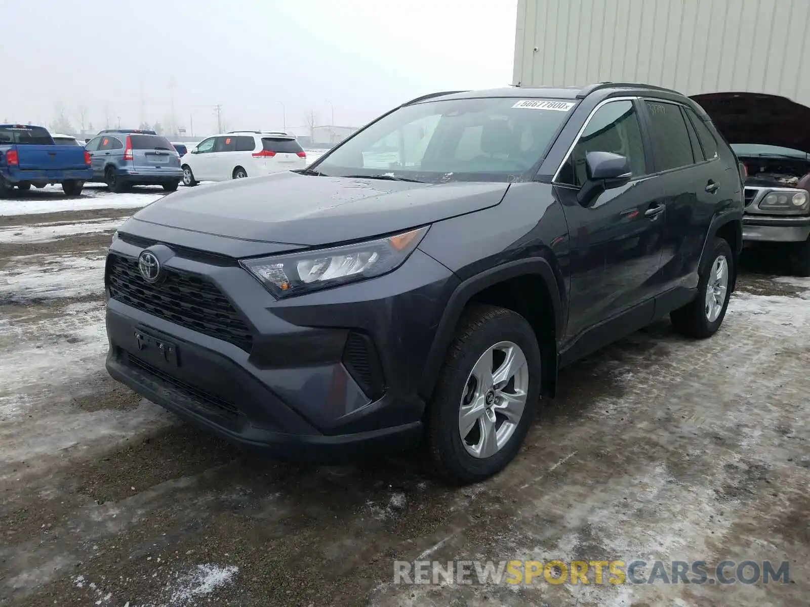 2 Photograph of a damaged car 2T3B1RFV8KW034294 TOYOTA RAV4 2019