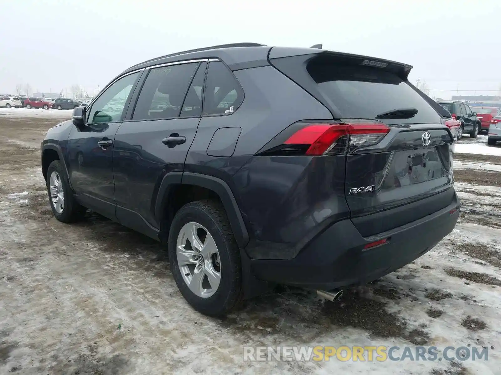 3 Photograph of a damaged car 2T3B1RFV8KW034294 TOYOTA RAV4 2019