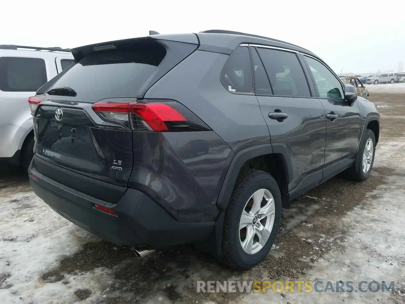 4 Photograph of a damaged car 2T3B1RFV8KW034294 TOYOTA RAV4 2019