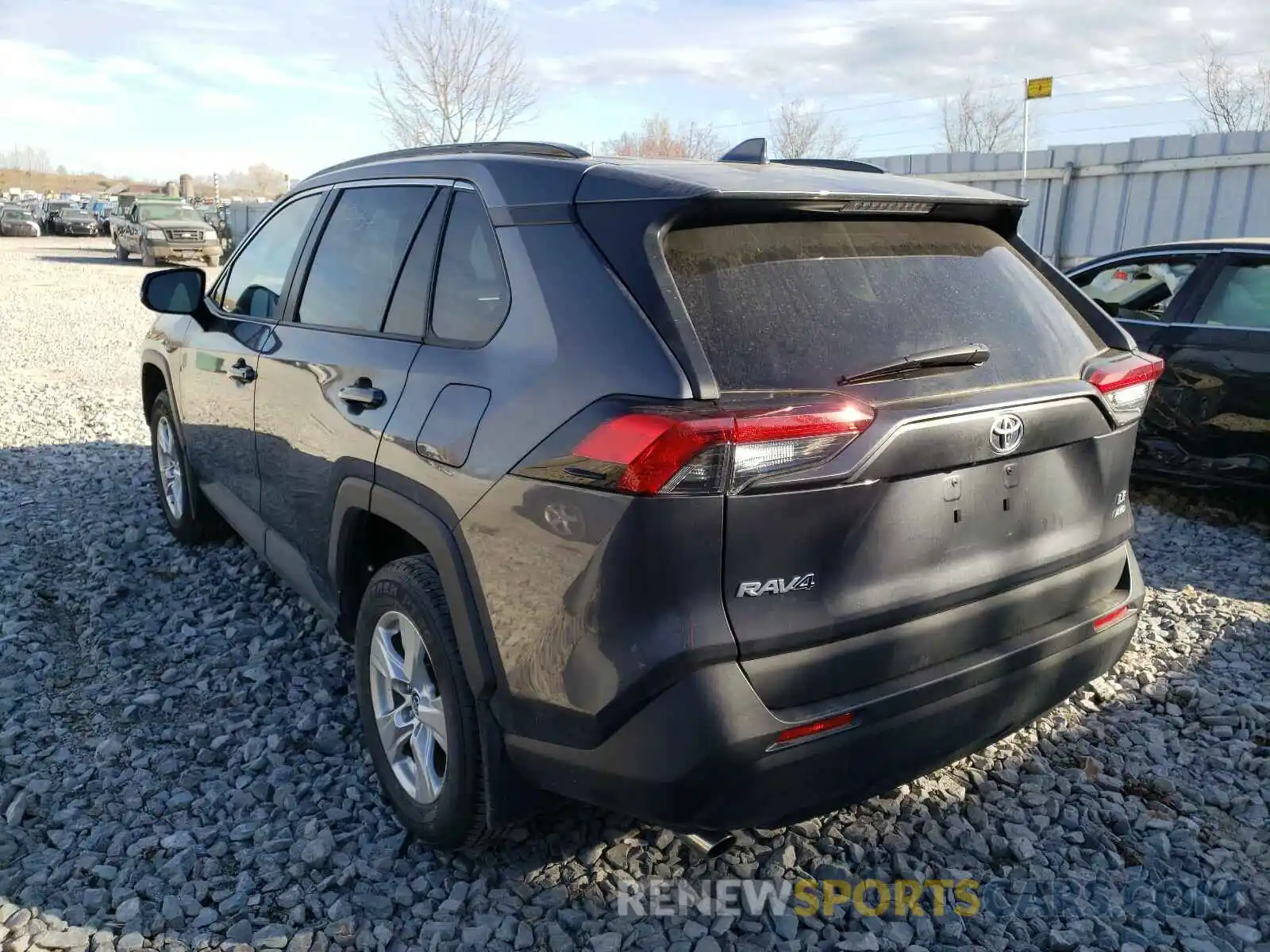 3 Photograph of a damaged car 2T3B1RFV8KW079302 TOYOTA RAV4 2019