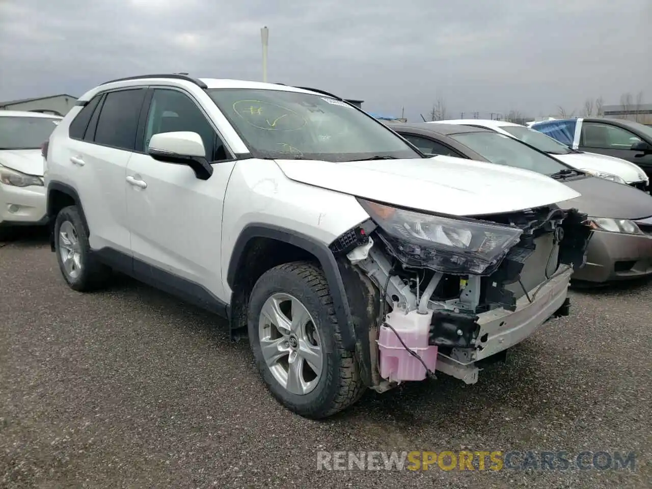 1 Фотография поврежденного автомобиля 2T3B1RFVXKW031994 TOYOTA RAV4 2019