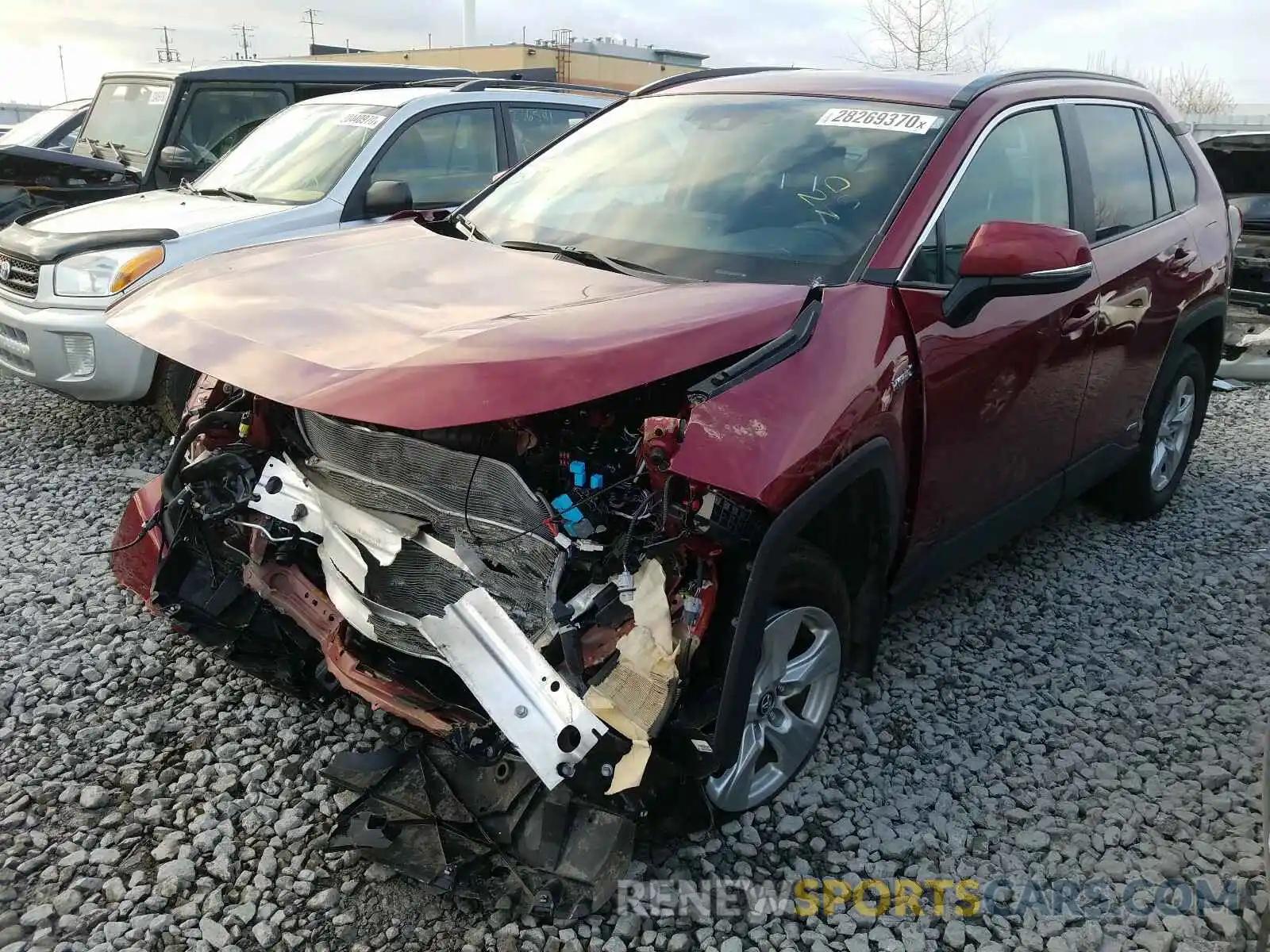 2 Фотография поврежденного автомобиля 2T3BWRFV2KW032574 TOYOTA RAV4 2019