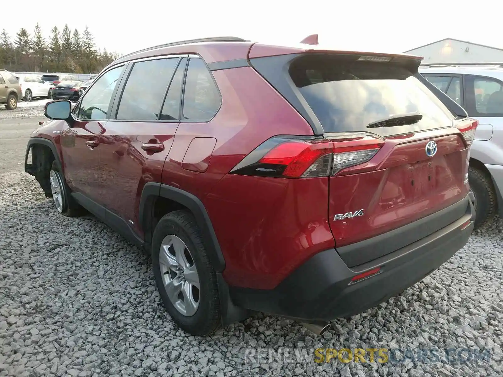 3 Фотография поврежденного автомобиля 2T3BWRFV2KW032574 TOYOTA RAV4 2019