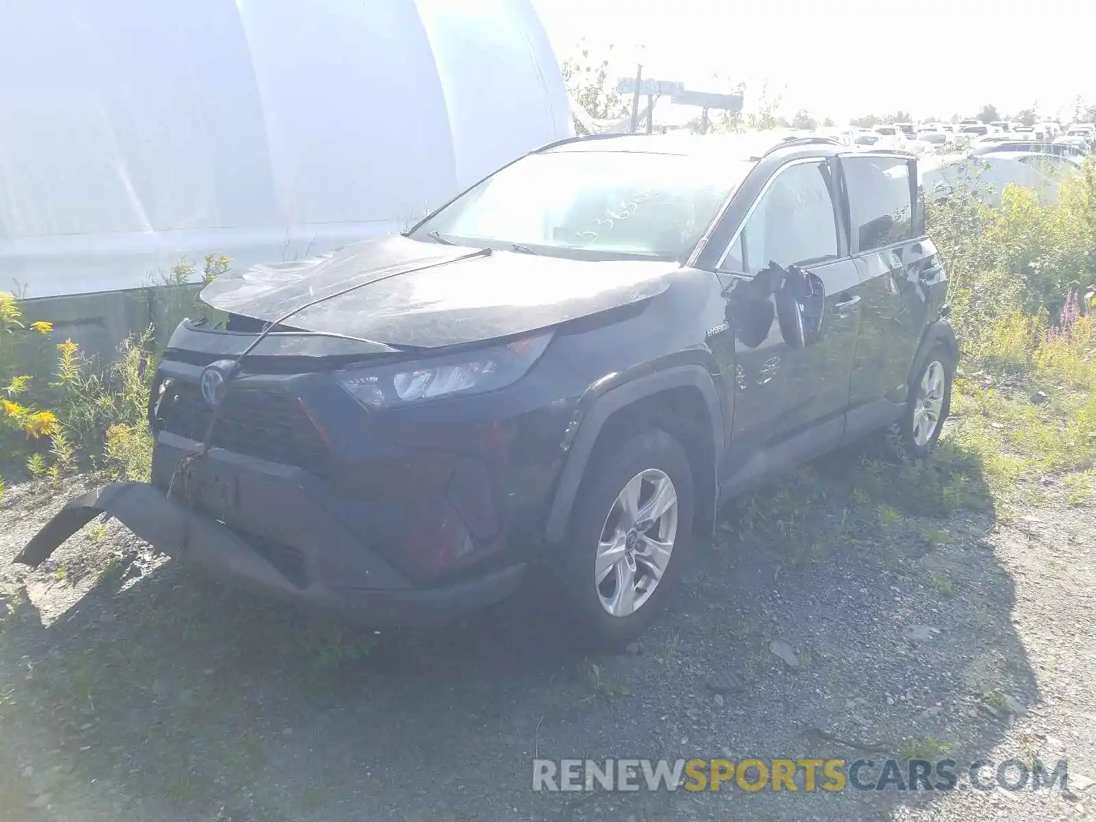 2 Photograph of a damaged car 2T3BWRFV2KW046264 TOYOTA RAV4 2019