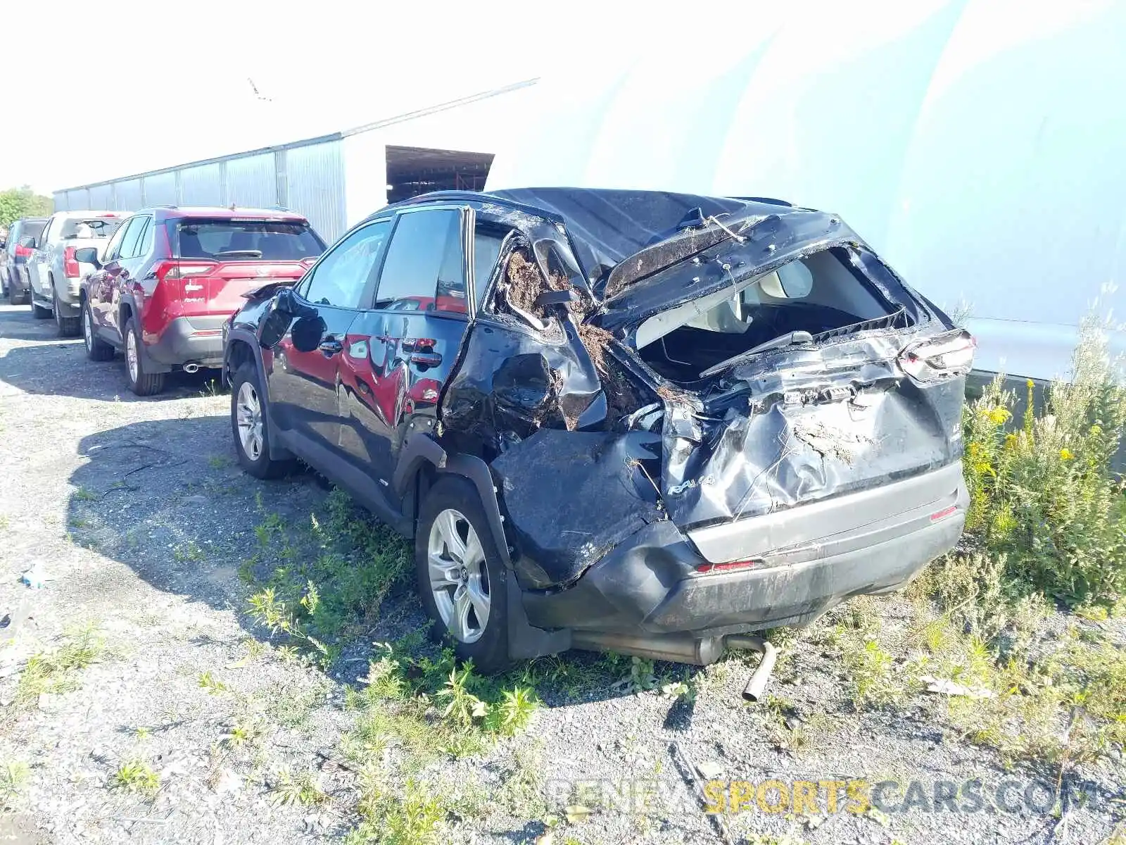 3 Photograph of a damaged car 2T3BWRFV2KW046264 TOYOTA RAV4 2019