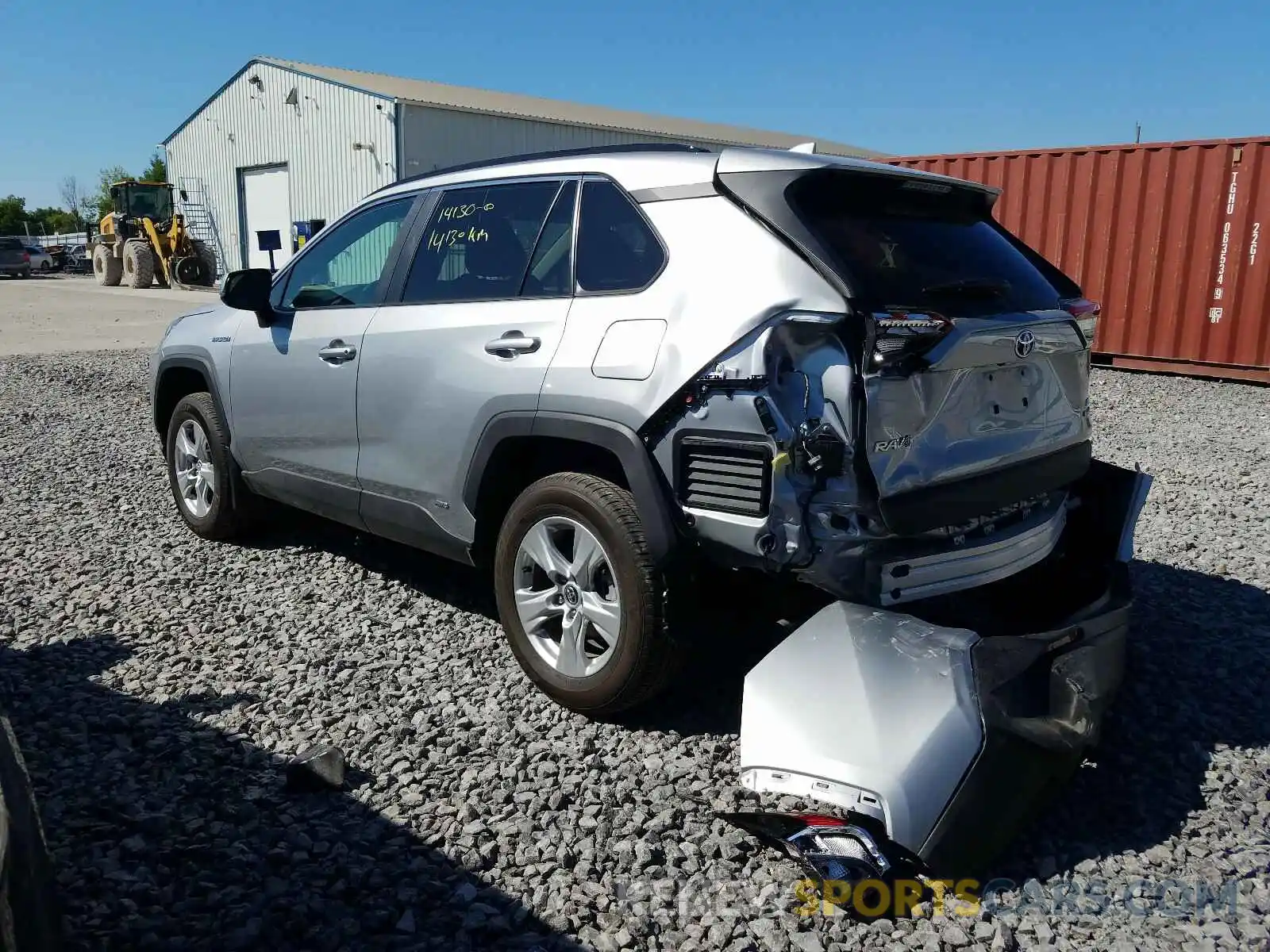 3 Photograph of a damaged car 2T3BWRFV3KW011118 TOYOTA RAV4 2019