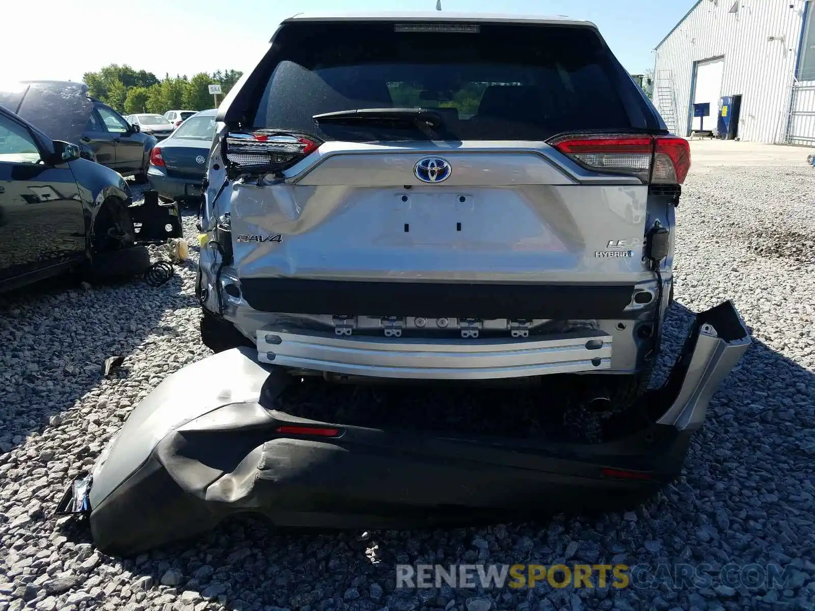 9 Photograph of a damaged car 2T3BWRFV3KW011118 TOYOTA RAV4 2019