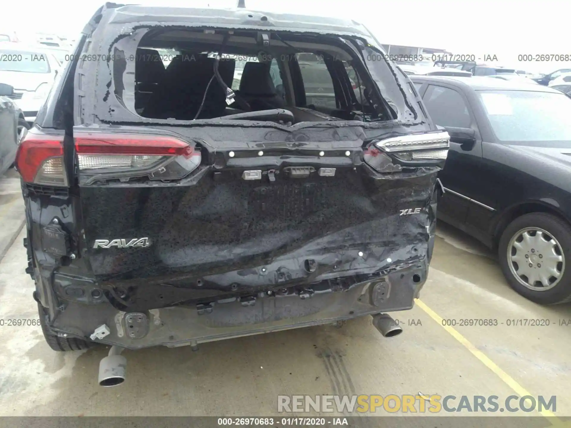 6 Photograph of a damaged car 2T3C1RFV0KC006334 TOYOTA RAV4 2019