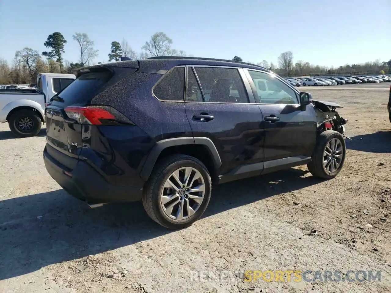 3 Photograph of a damaged car 2T3C1RFV0KC020122 TOYOTA RAV4 2019