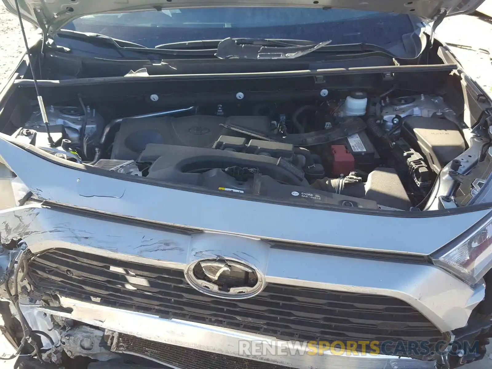 7 Photograph of a damaged car 2T3C1RFV0KW007112 TOYOTA RAV4 2019