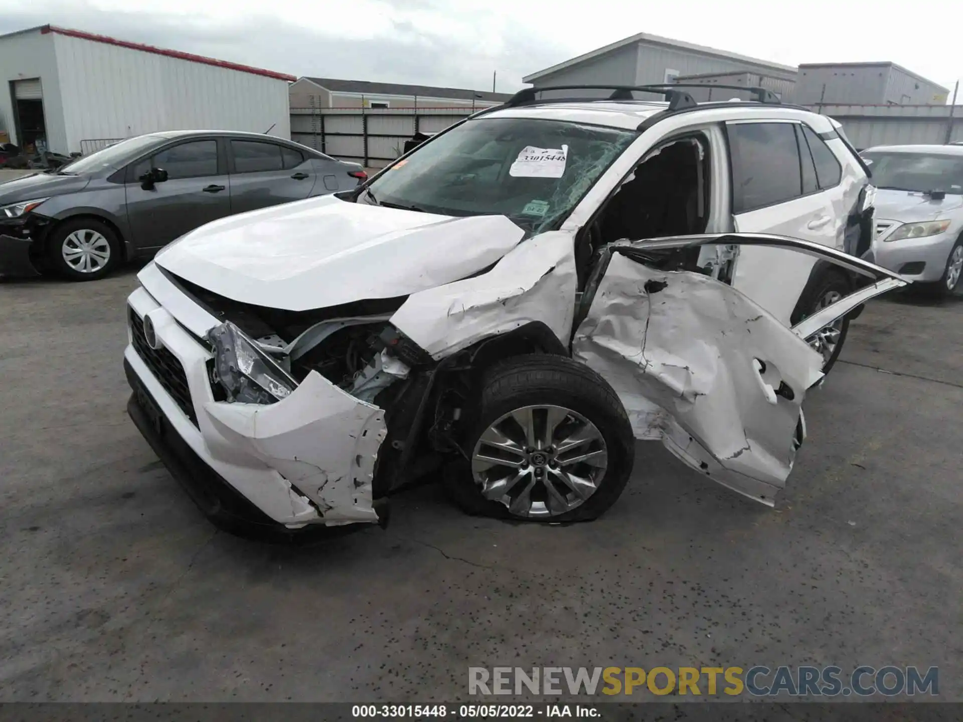 2 Photograph of a damaged car 2T3C1RFV0KW023410 TOYOTA RAV4 2019