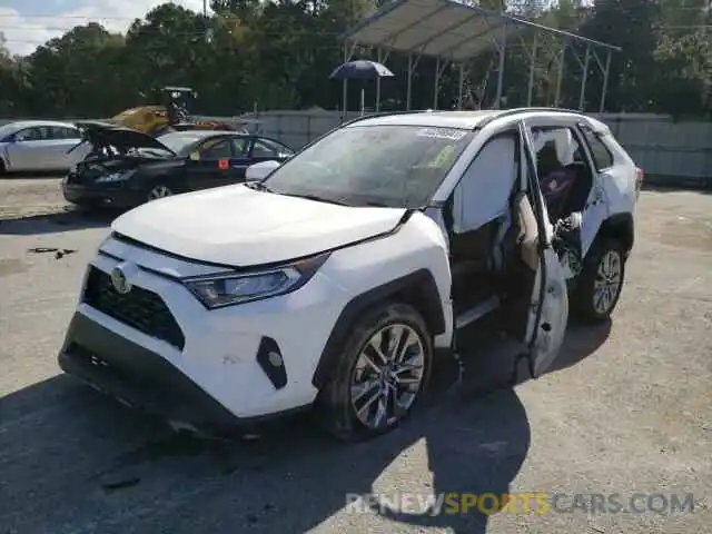 2 Photograph of a damaged car 2T3C1RFV0KW024976 TOYOTA RAV4 2019