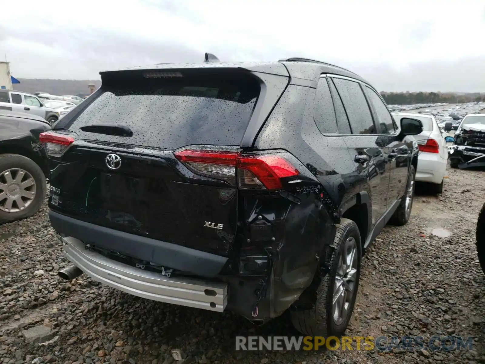 4 Фотография поврежденного автомобиля 2T3C1RFV1KC012563 TOYOTA RAV4 2019