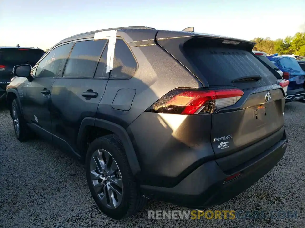 3 Photograph of a damaged car 2T3C1RFV1KC012742 TOYOTA RAV4 2019