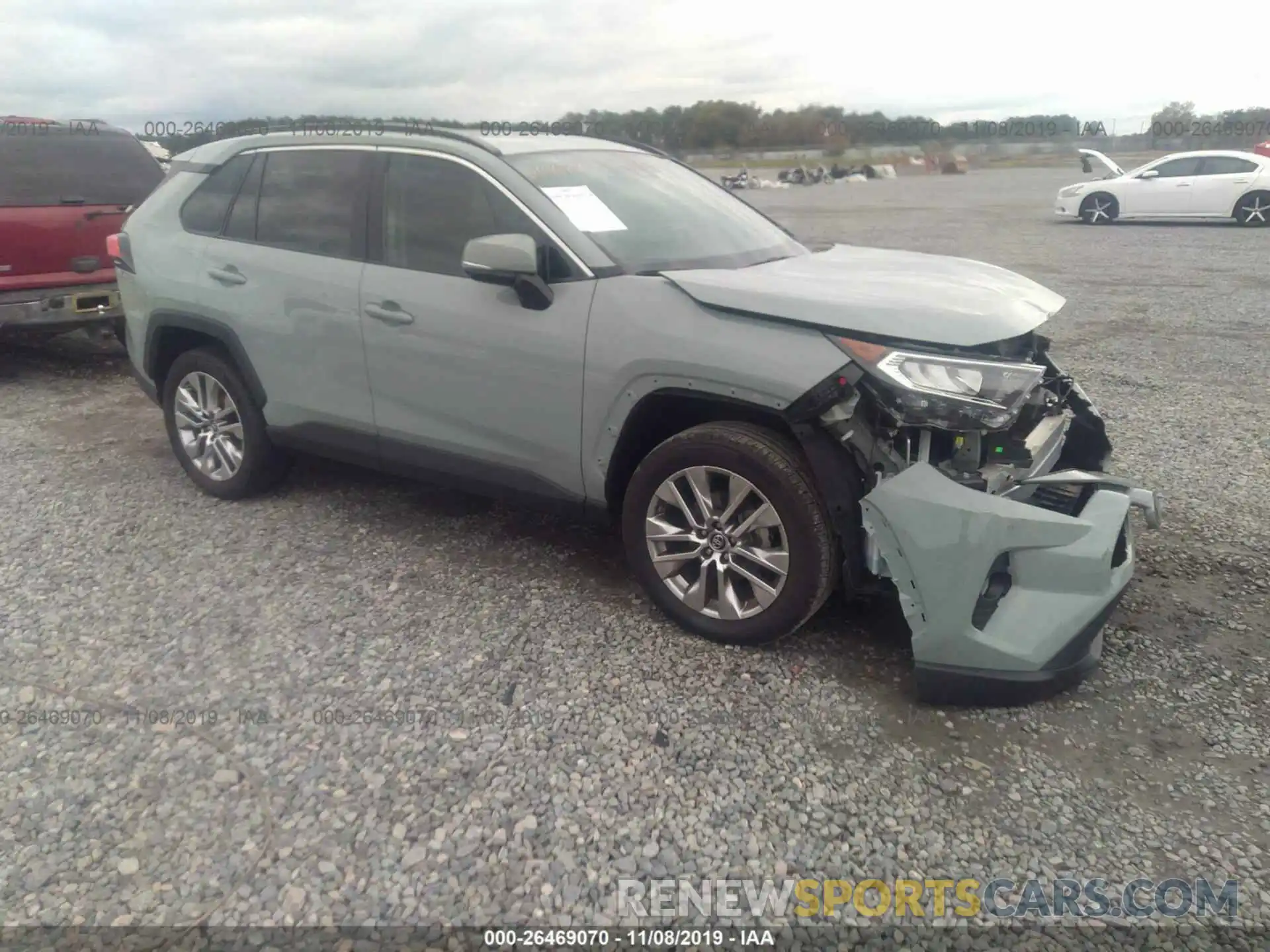 1 Фотография поврежденного автомобиля 2T3C1RFV1KW002209 TOYOTA RAV4 2019