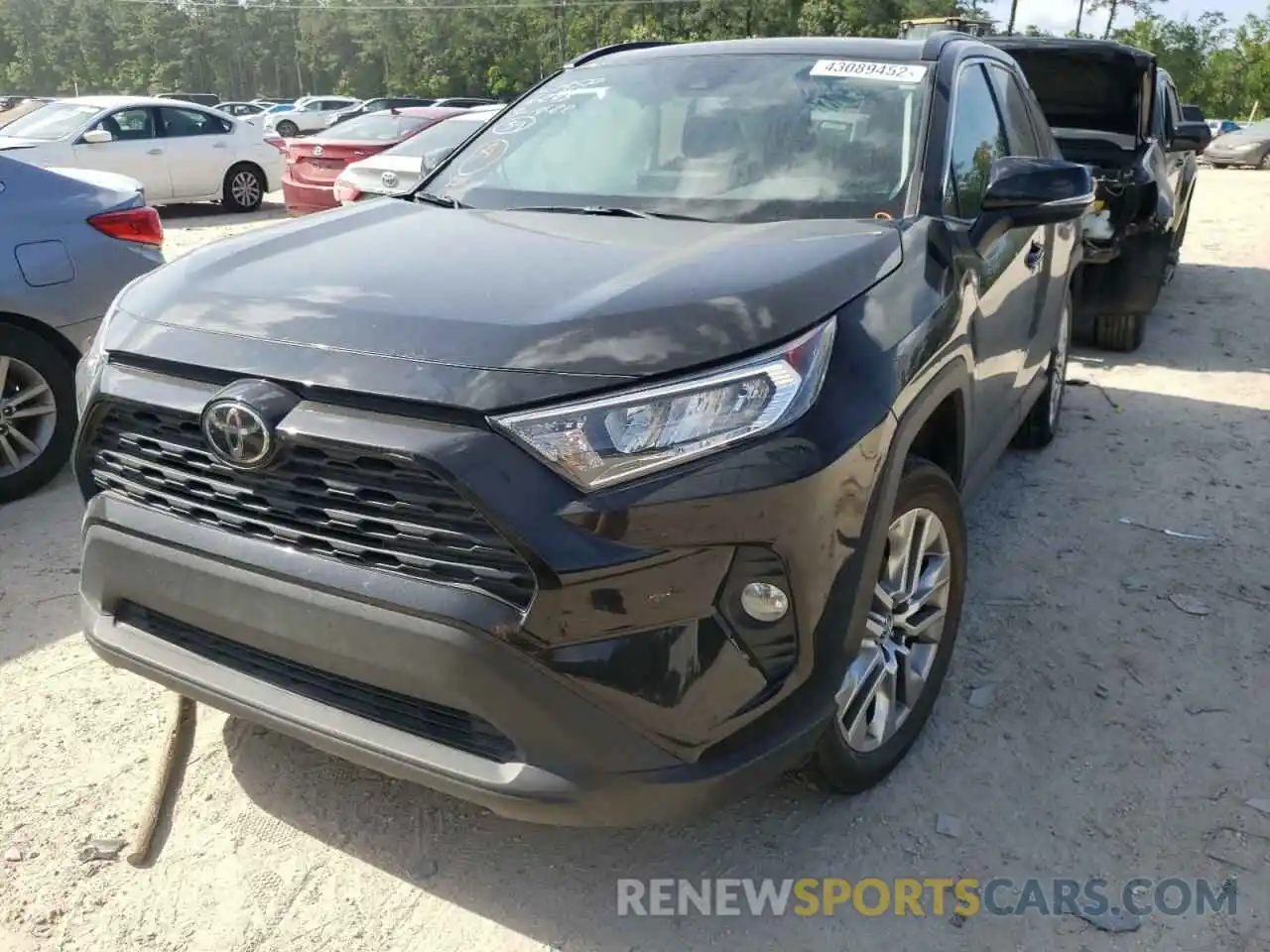 2 Photograph of a damaged car 2T3C1RFV1KW006681 TOYOTA RAV4 2019