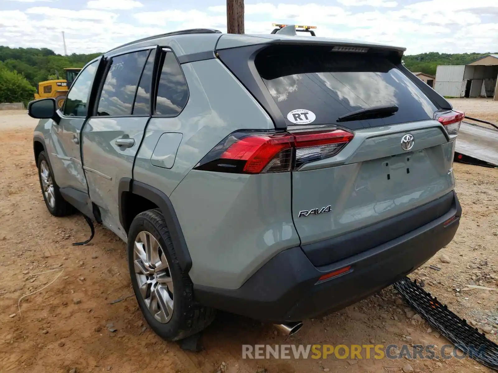 3 Photograph of a damaged car 2T3C1RFV1KW012500 TOYOTA RAV4 2019