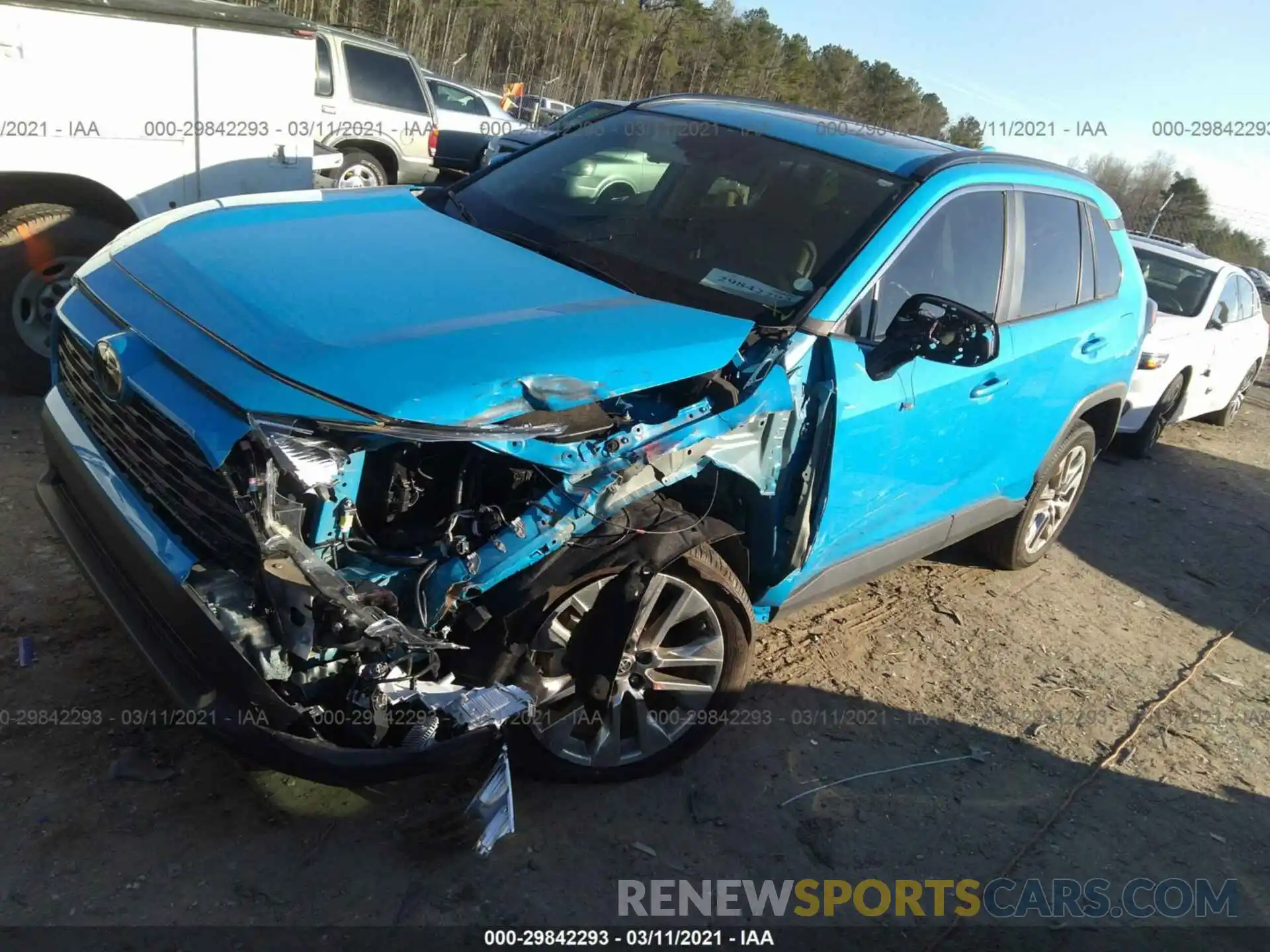 2 Photograph of a damaged car 2T3C1RFV1KW030236 TOYOTA RAV4 2019