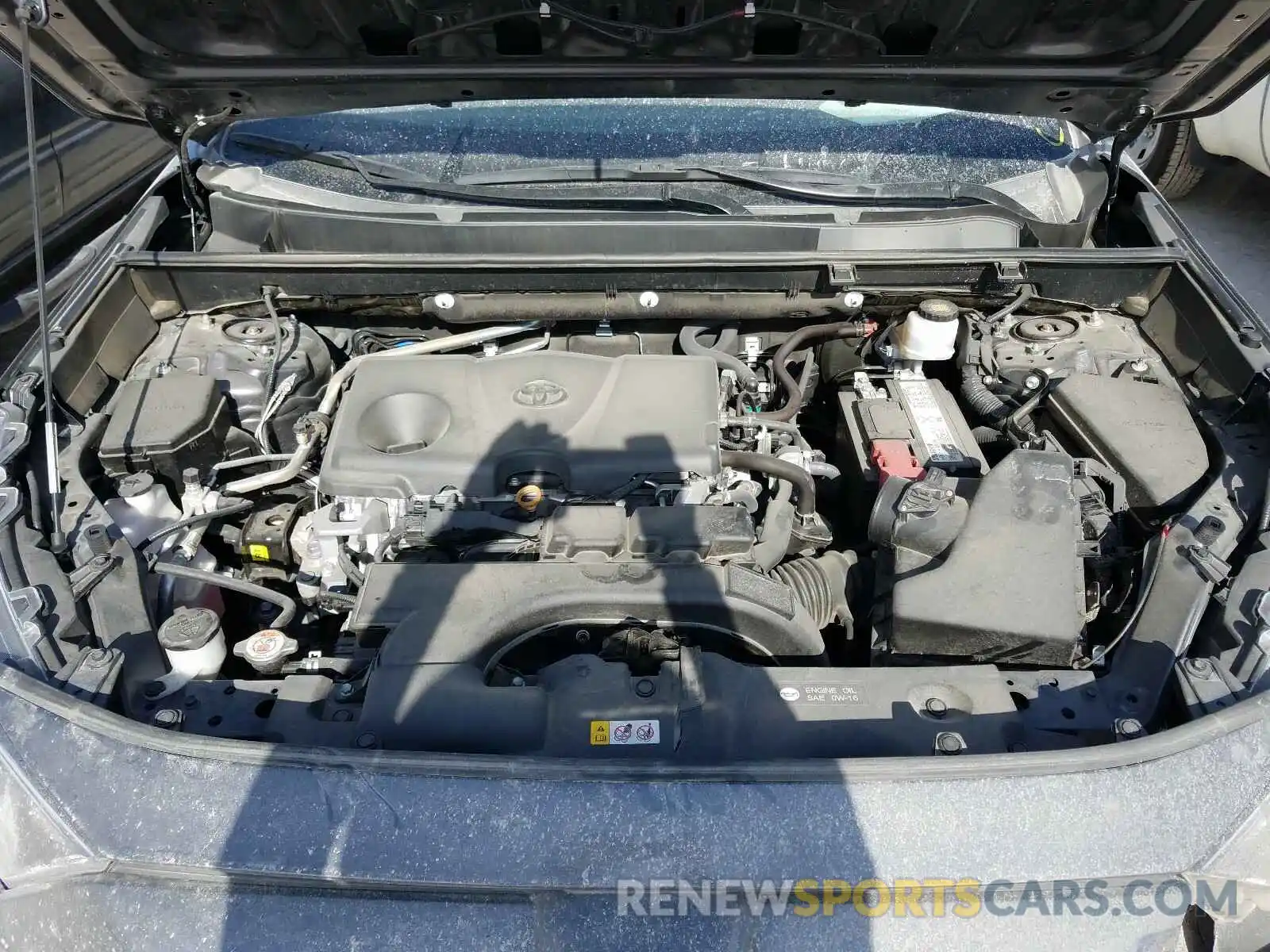 7 Photograph of a damaged car 2T3C1RFV2KC005735 TOYOTA RAV4 2019