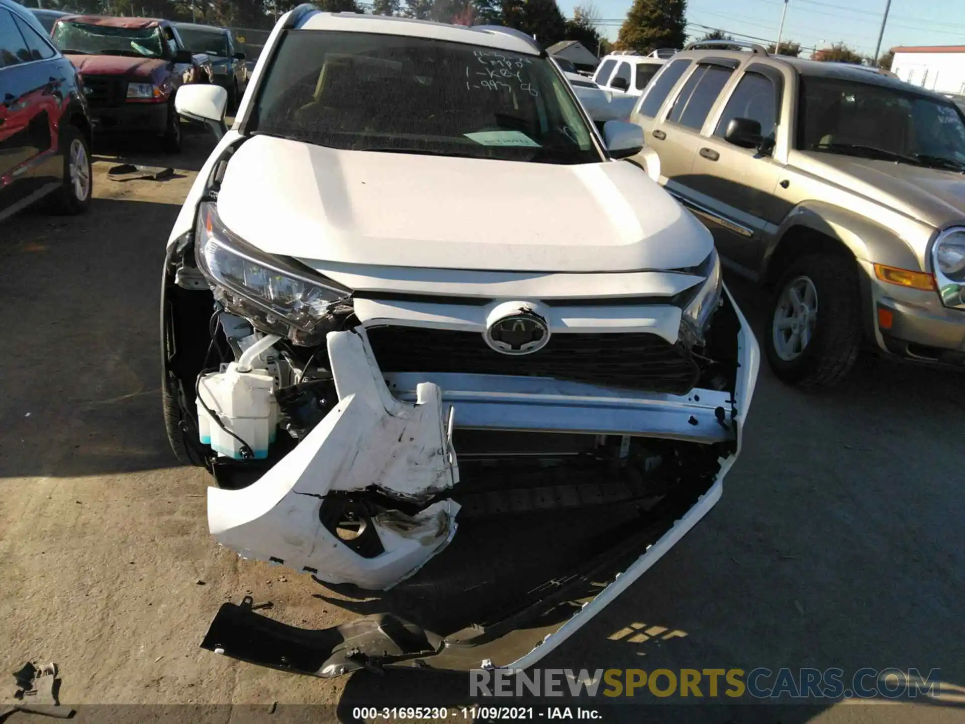 6 Photograph of a damaged car 2T3C1RFV2KC018579 TOYOTA RAV4 2019