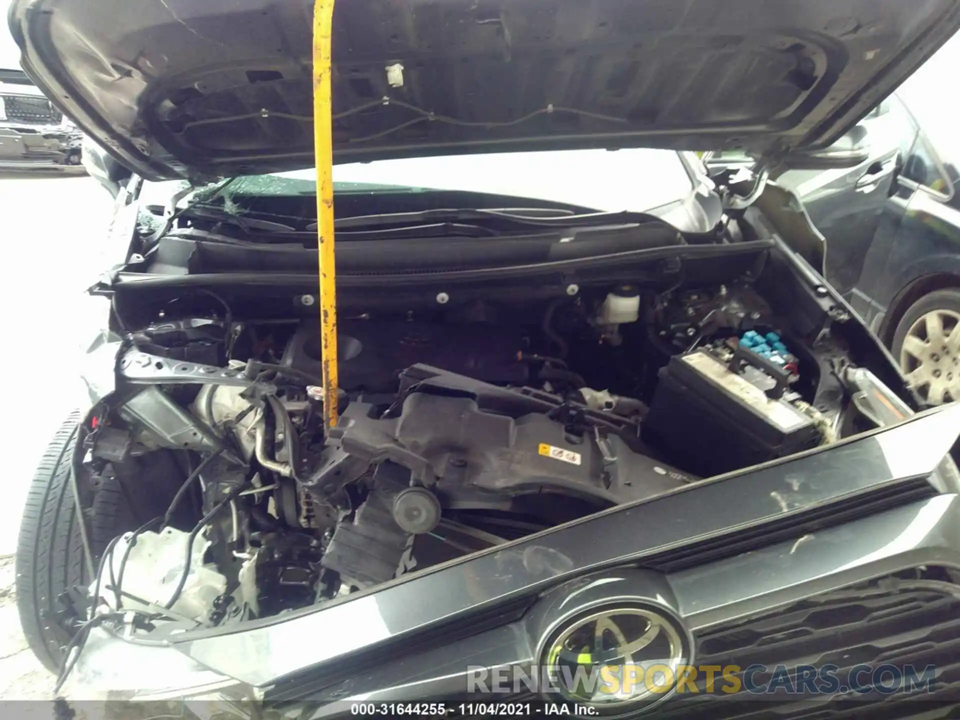 10 Фотография поврежденного автомобиля 2T3C1RFV2KC029615 TOYOTA RAV4 2019