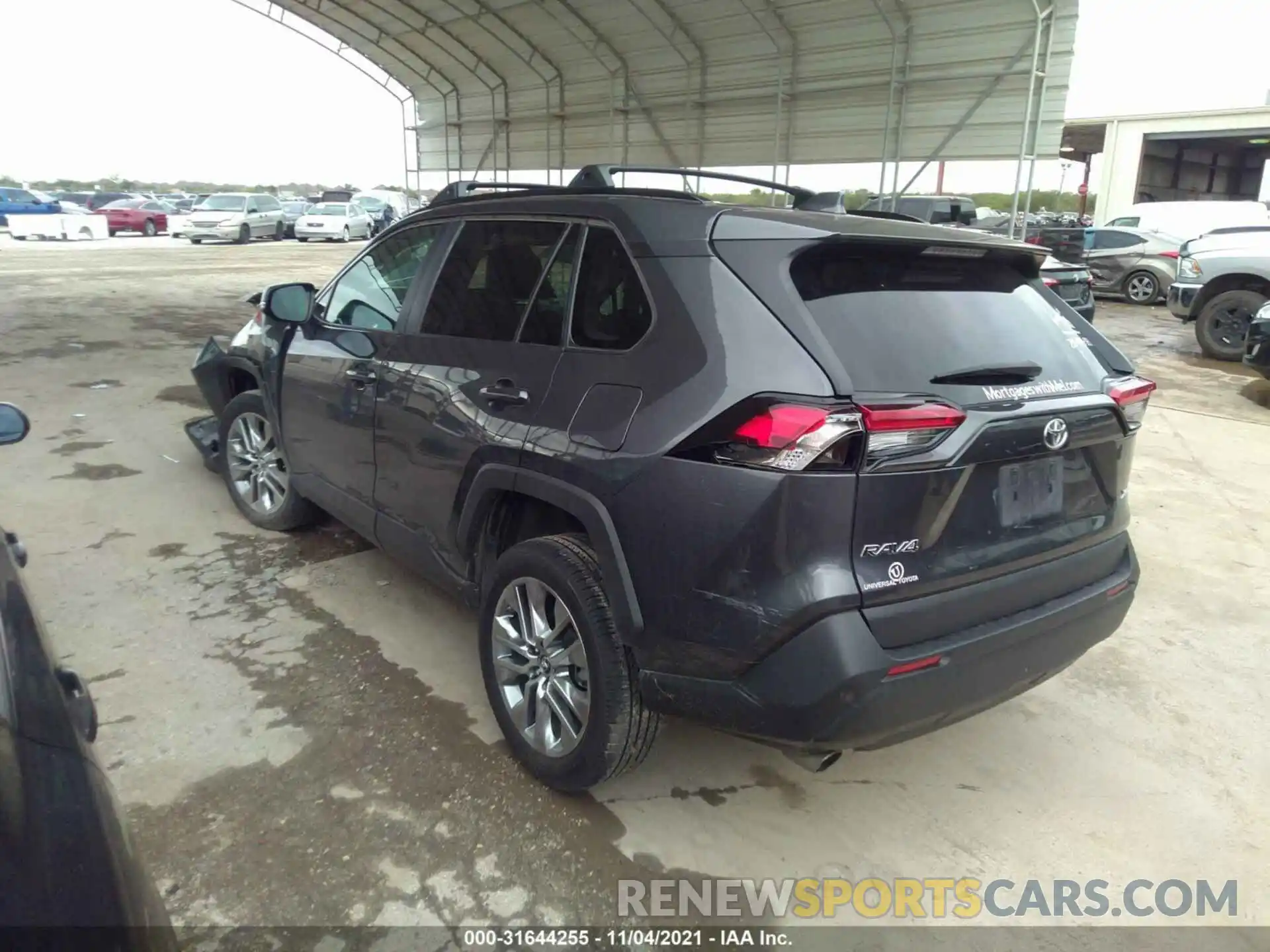 3 Photograph of a damaged car 2T3C1RFV2KC029615 TOYOTA RAV4 2019